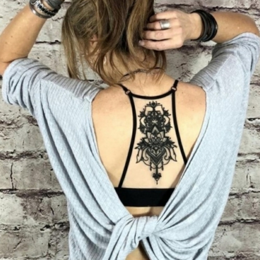 Mesh Racerback Bralette - Picture 6 of 6